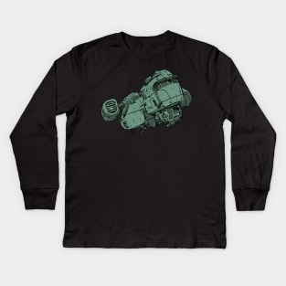 The Un-Reliable - Space Ship - The Outer Worlds Kids Long Sleeve T-Shirt